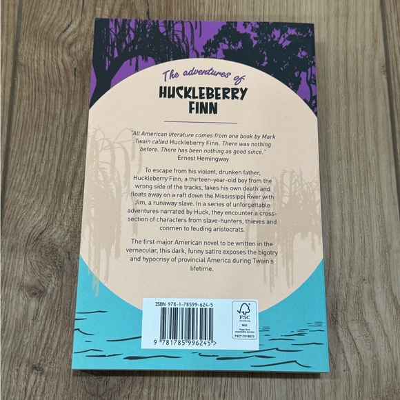 Mark Twain book The Adventures of Huckleberry Finn - Picture 2 of 2